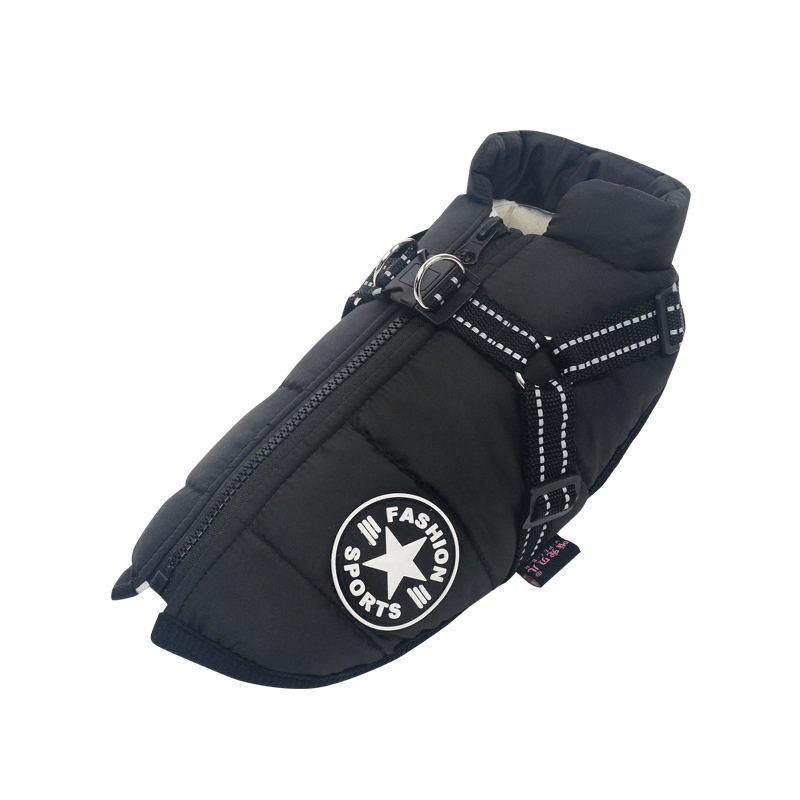 Winter Dog Jacket with Harness | Stornfield