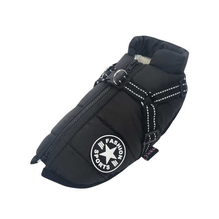 Winter Dog Jacket with Harness | Stornfield