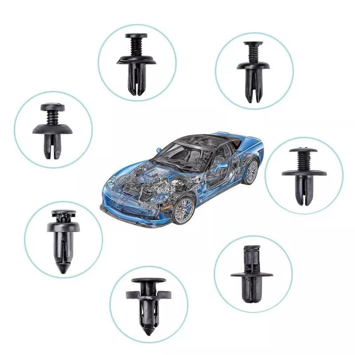 Car Fastening Clips Set 680 Pieces | Stornfield