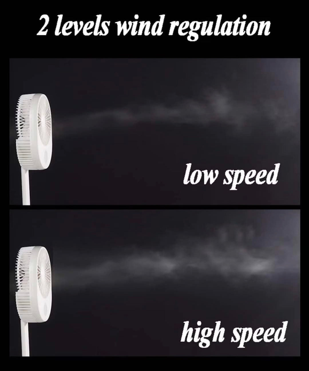 MULTI-FUNCTION FOLDING FAN WITH LIGHT | Stornfield