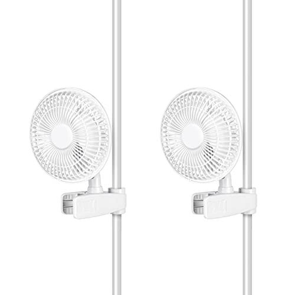 Grow Tent Poles Clip Fan Monkey Fan 6inch black | Stornfield