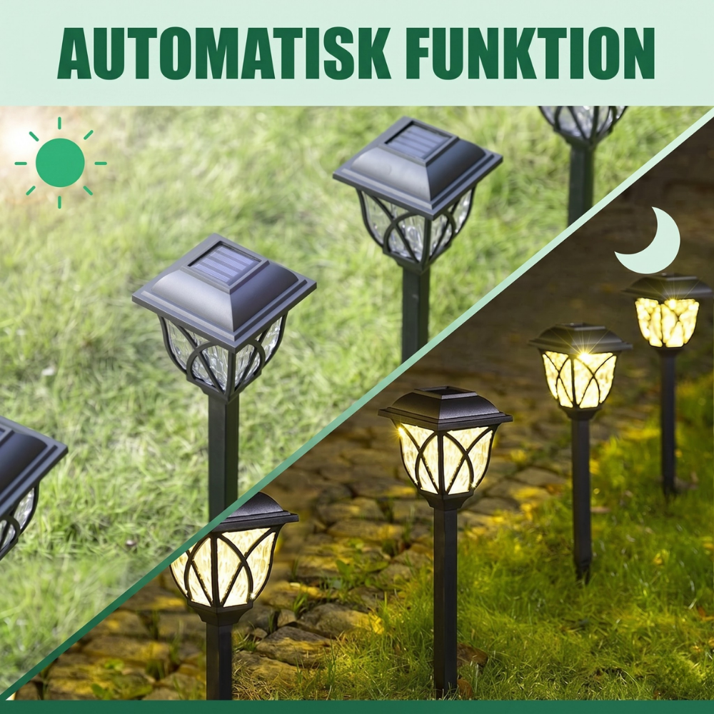 LumaPath Solar Light for Garden Paths | Stornfield