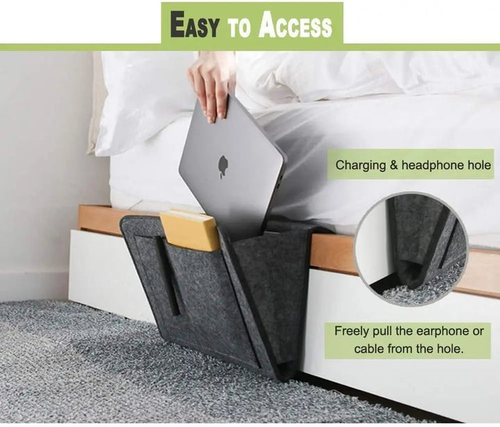 SpaceMate Organizer — No more chaos, more calm and space right next to your bed! | Stornfield