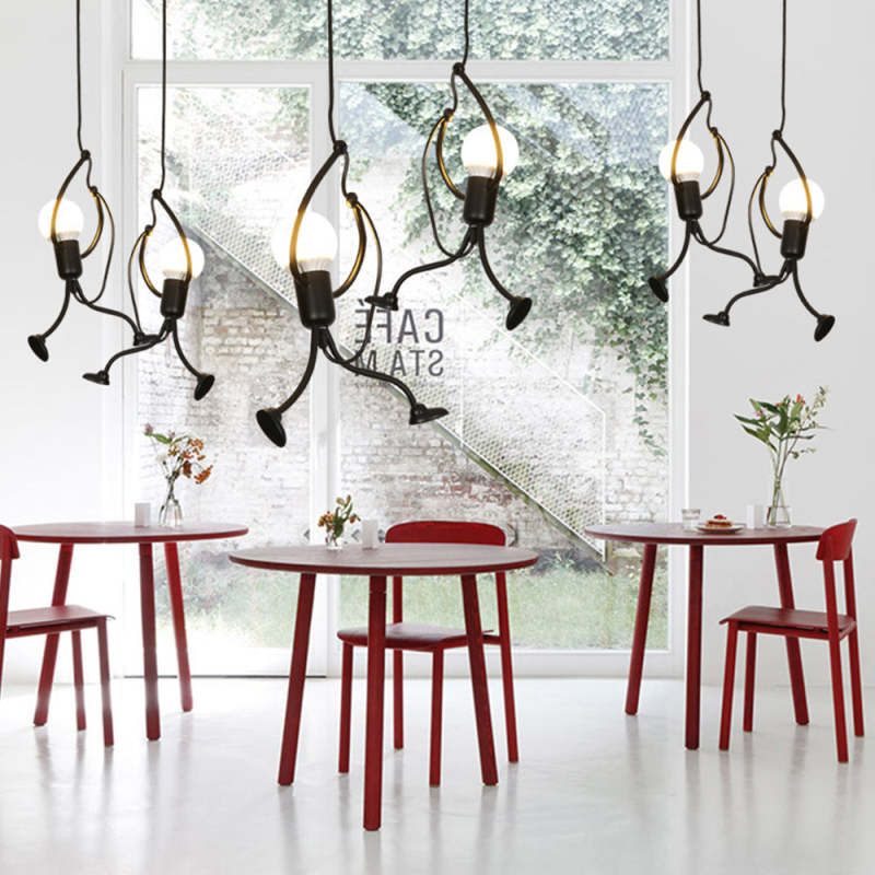 Stornfield | Retro Iron Man Pendant Light