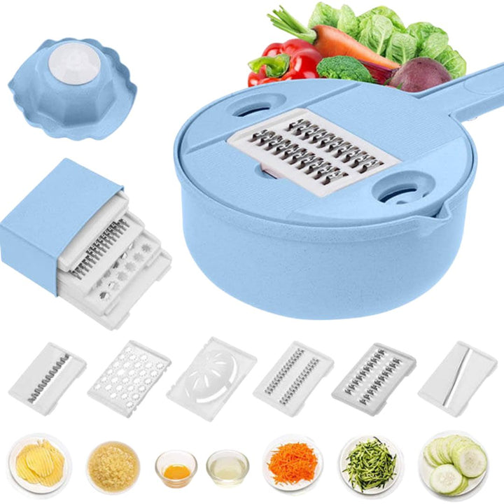 SliceMaster 12-in-1 Vegetable Slicer — Transforms your kitchen into a sparkling clean cooking paradise full of moments of enjoyment | Stornfield