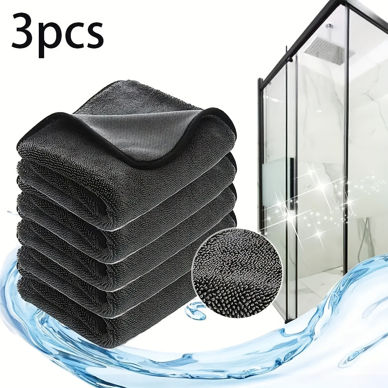 Microfiber Cleaning Cloths 3-Piece Set | Stornfield