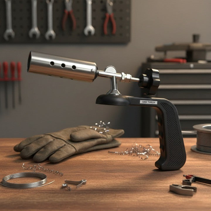 Heavy Duty Butane Welding Torch Flame Gun | Stonrfield