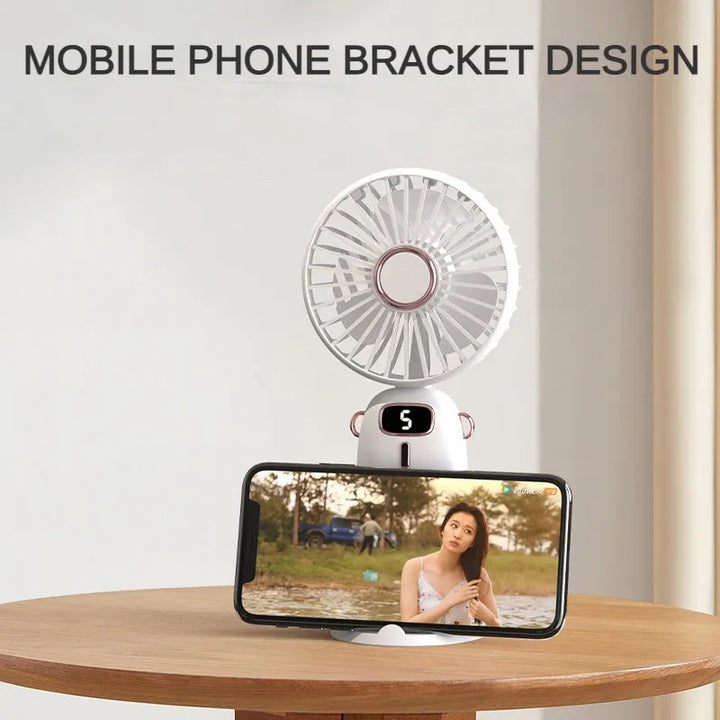 Portable USB Handheld Mini Fan with Phone Stand | Stornfield