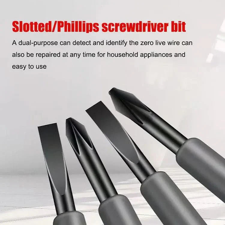 2-in-1 High Torque Strong Magnetic Screwdriver Electricity Detector Stornfield