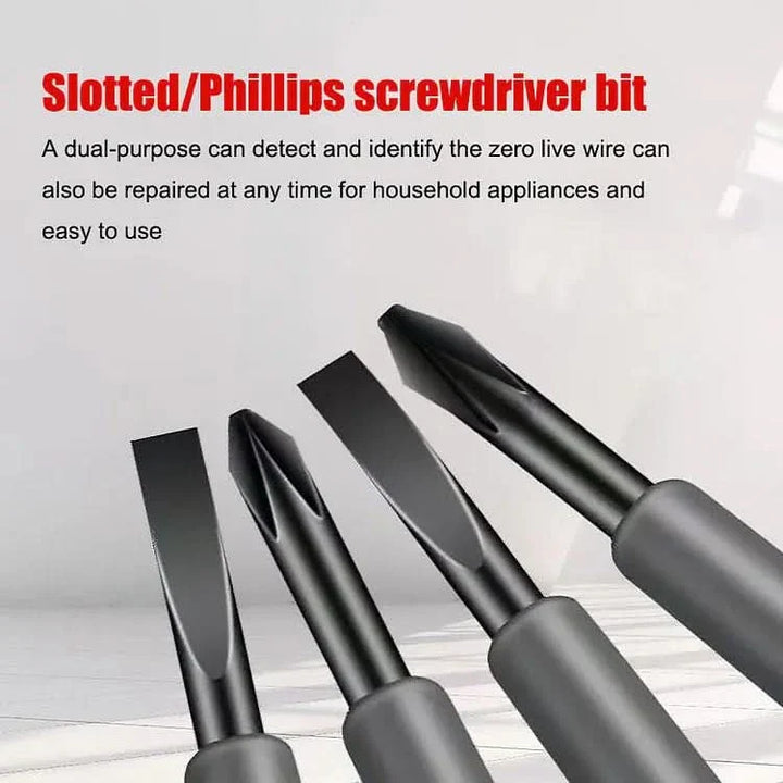 2-in-1 High Torque Strong Magnetic Screwdriver Electricity Detector Stornfield