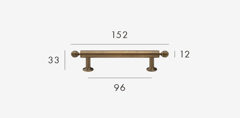 BrassElegance Solid Brass Antique T-Handle Stornfield