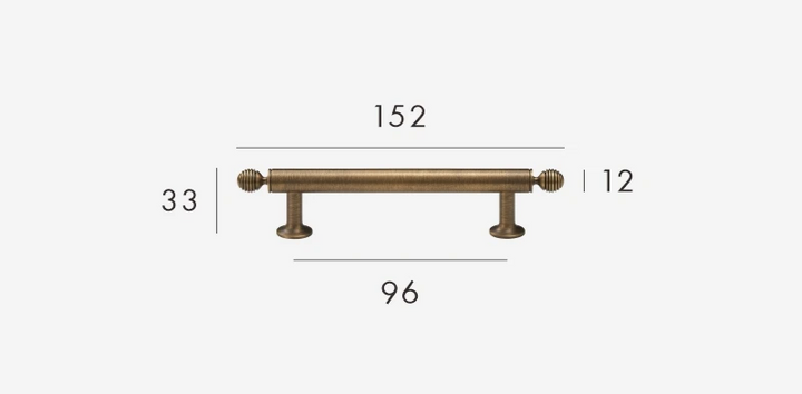 BrassElegance Solid Brass Antique T-Handle Stornfield