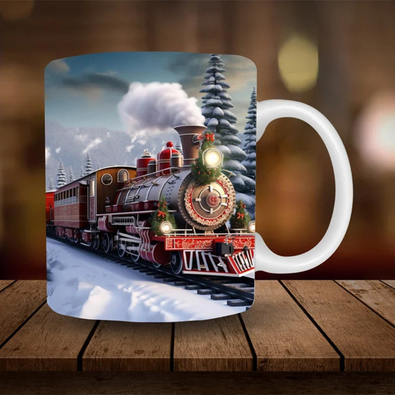 3D snowman ceramic mug - Fun Christmas gift | Stornfield