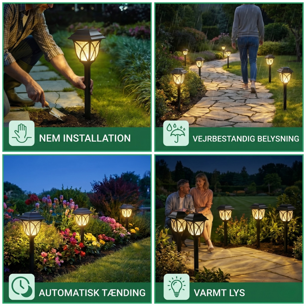 LumaPath Solar Light for Garden Paths | Stornfield