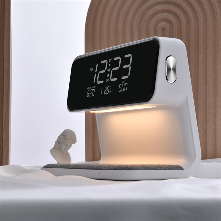 3-in-1 Bedside Lamp Charger Clock | Stornfield