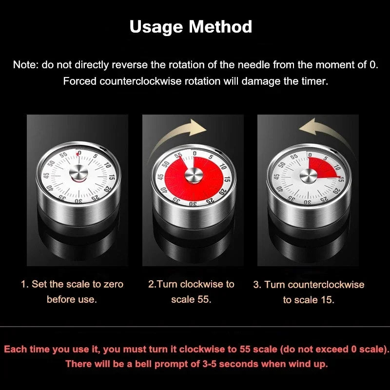 Magnetic Mechanical Manual Timer⏲ | Stornfield