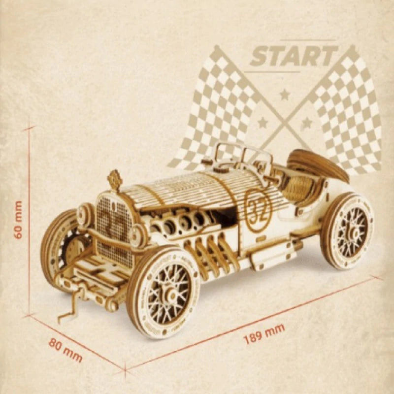 Super Wooden Mechanical Model Puzzle Set | Stornfield