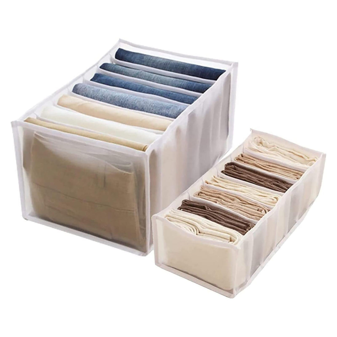 7-Grid Wardrobe Clothes Mesh Divider Organizer | Stornfield