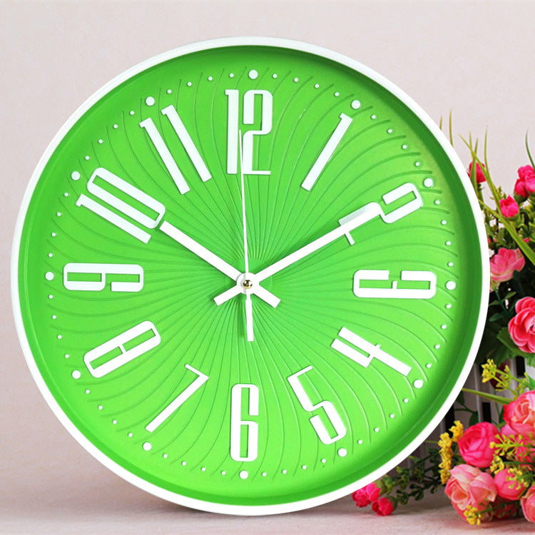 Stornfield | Large Letter Silent Classroom Clock 30cm Battery Operated