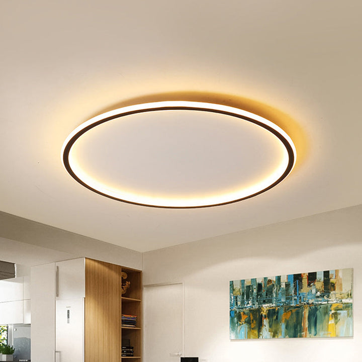 Modern Scandinavian LED Ceiling Lamp with Remote Control - DimmaStornfielde and Energy Efficient | Stornfield