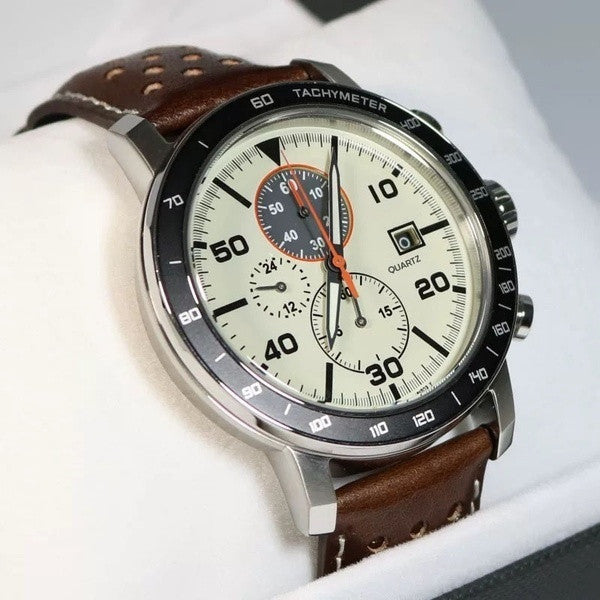 Stornfield | Men's Multifunction 6-Hand Quartz Watch