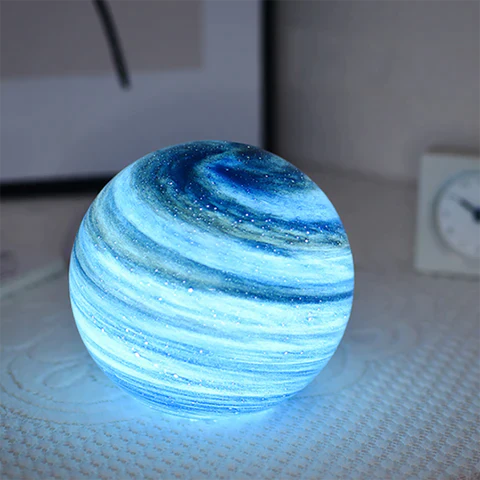 Glass Moon Lamp Stornfield