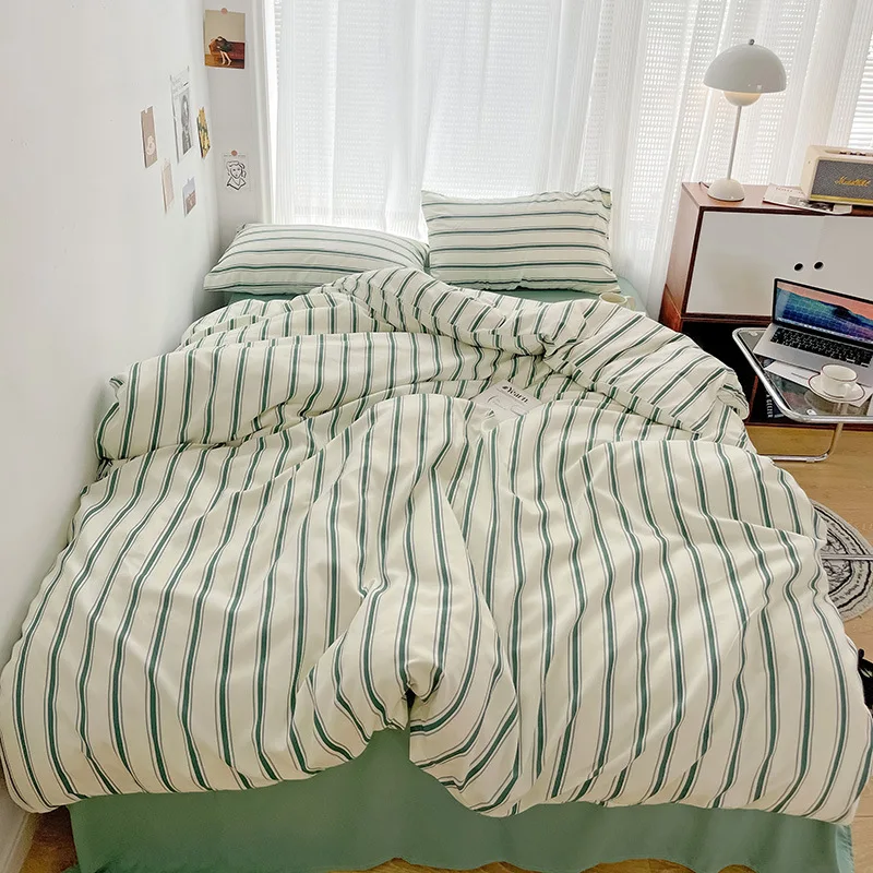 Stornfield | Nordic Stripe Bedding Set