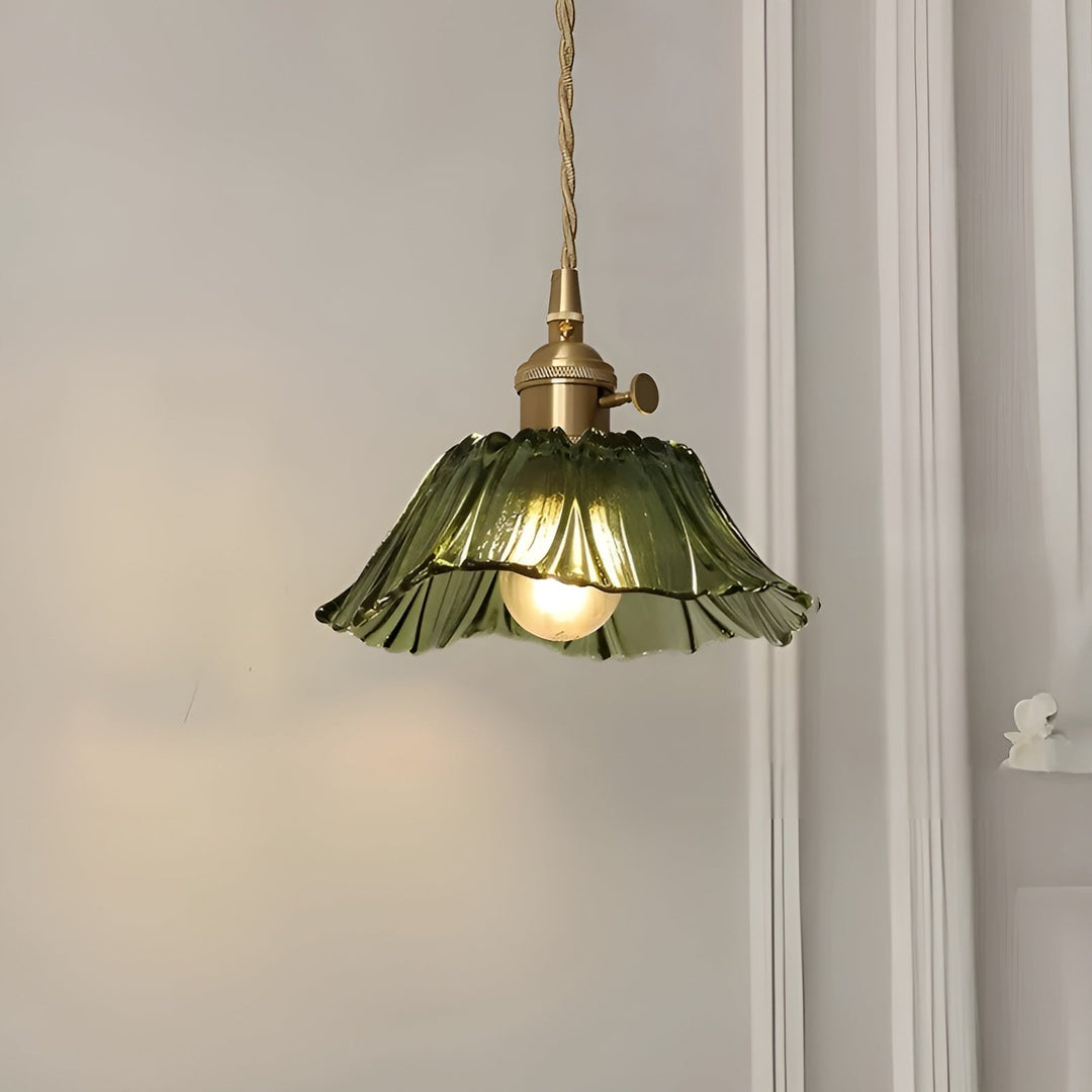 Hanging lamp with floral motif – Warm light & stylish design | For your home | Stornfield