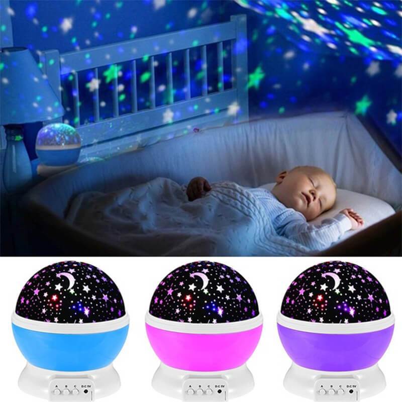 Romantic Night Light LED Projector Lamp Starry Sky | Stornfield