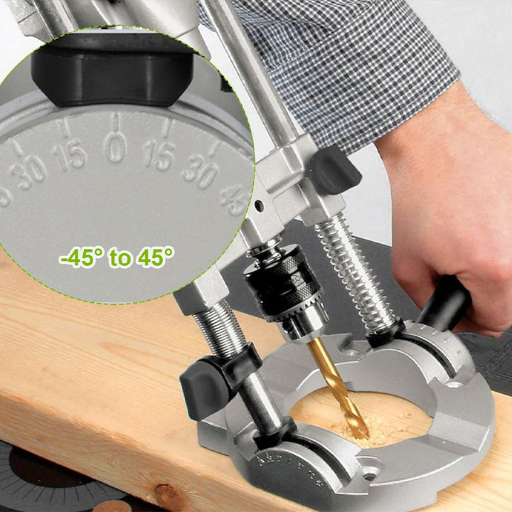 Drill stand with adjustable angle 45–90° | Stornfield