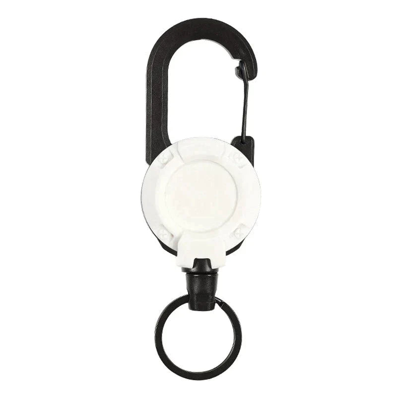 Automatic retractable key holder made of wire rope for outdoor use | Stornfield