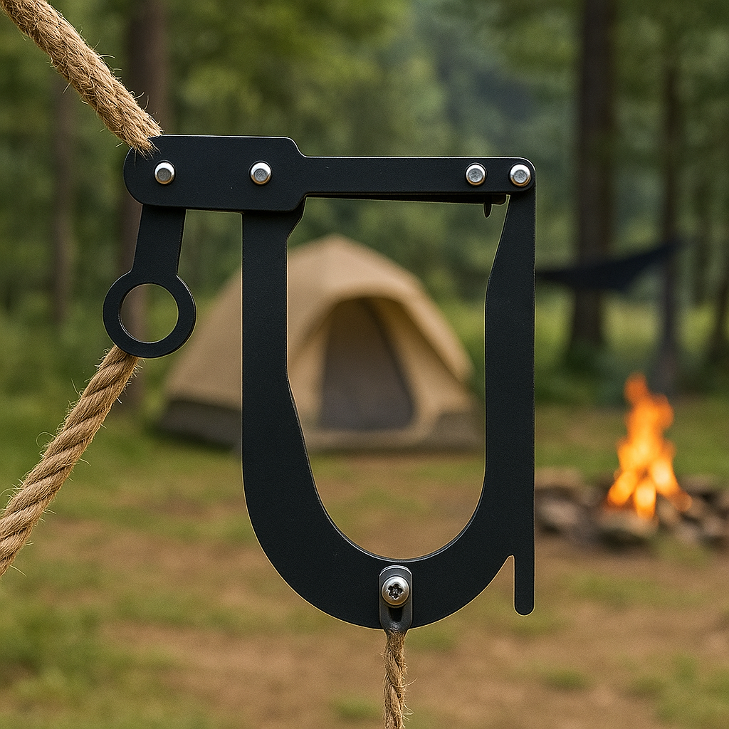 Compact Rope Threading Bracket Clamp | Stornfield