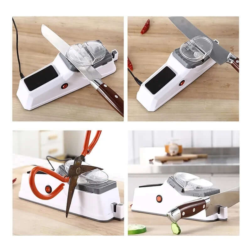 Electric knife sharpener for kitchen knives | Stornfield