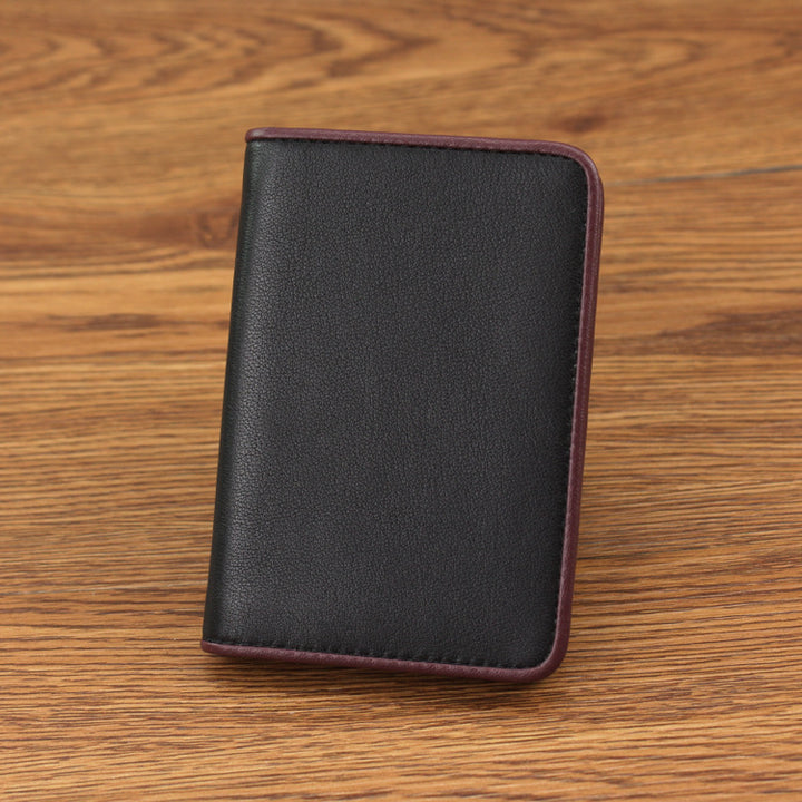 Premium Leather Travel Wallet Stornfield
