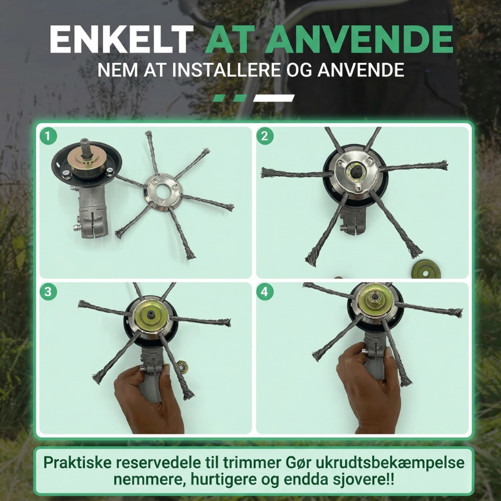CutForge™ Trimmer Replacement Head made of Steel Wire | Stornfield