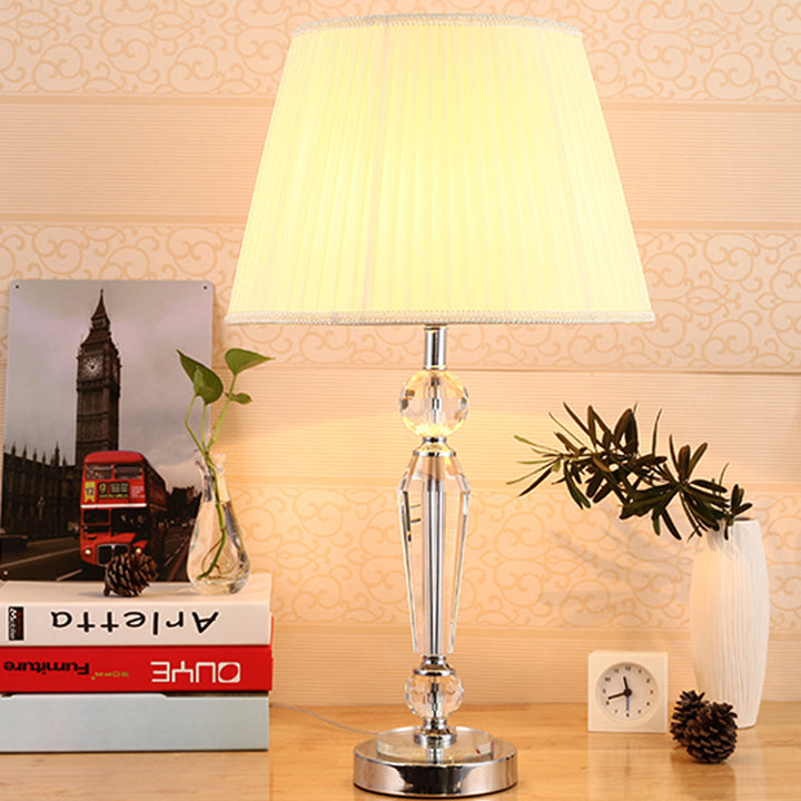Elegant Crystal Table Lamp