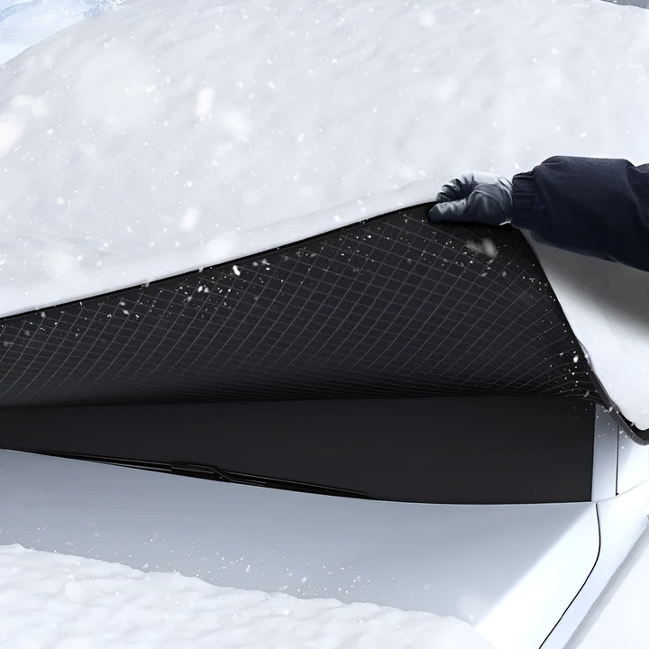 Magnetic Car Snow Cover – Quick Protection from Ice and Snow | SuitaStornfielde for Winter Days | Stornfield