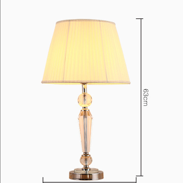 Elegant Crystal Table Lamp