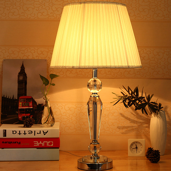 Elegant Crystal Table Lamp