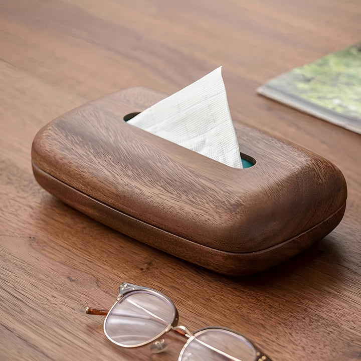 Tissue box made of walnut wood – Elegant and functional | Stylish home accessory | Stornfield