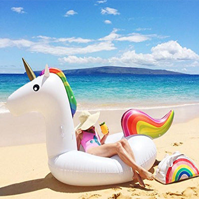 Women's inflatable unicorn swimming toy Stornfield