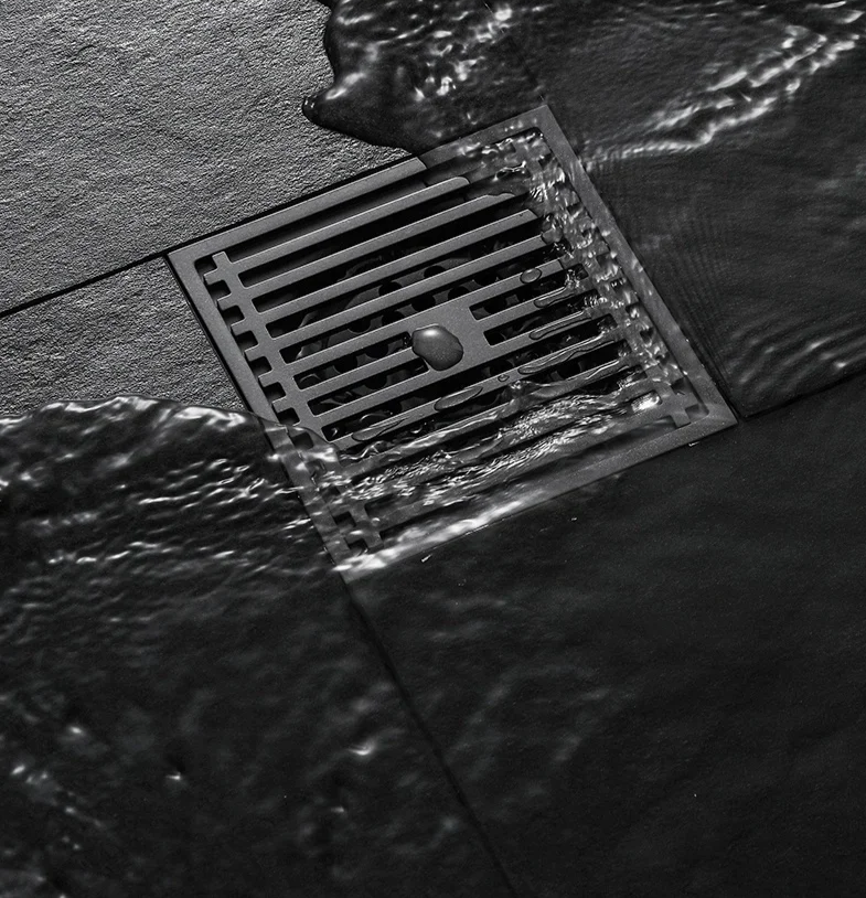 AquaShield Square Stainless Steel Floor Drain Stornfield