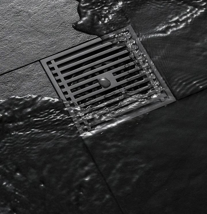 AquaShield Square Stainless Steel Floor Drain Stornfield
