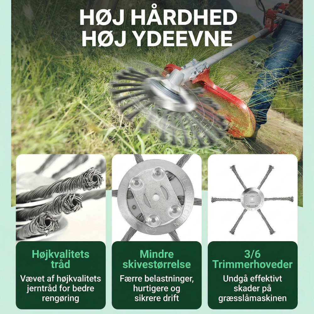 CutForge™ Trimmer Replacement Head made of Steel Wire | Stornfield