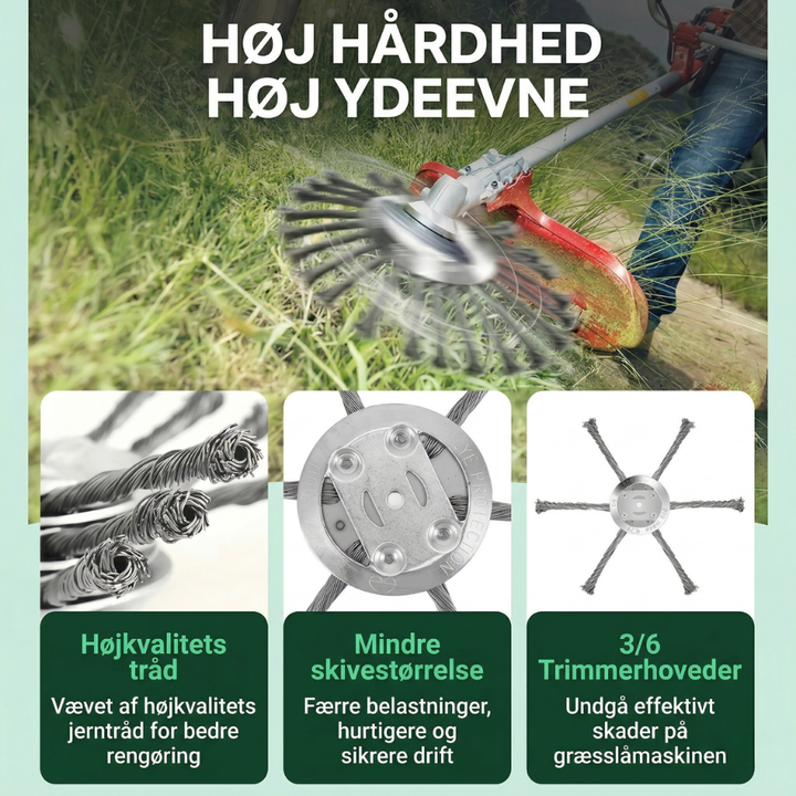 CutForge™ Trimmer Replacement Head made of Steel Wire | Stornfield
