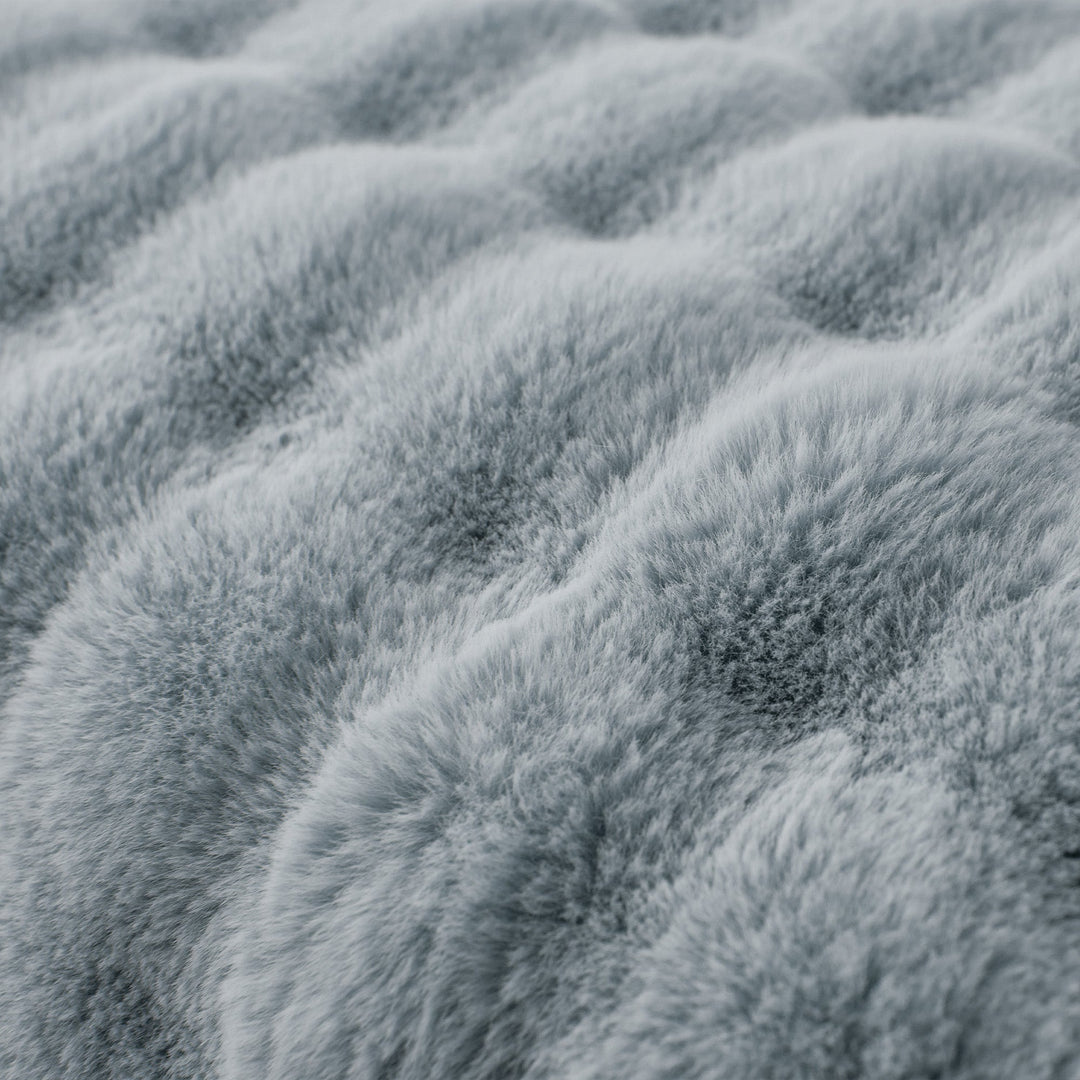 Luxe Ripple Faux Fur Sofa Cover - Modern, Stylish & Durable Sofa Protection | Stornfield
