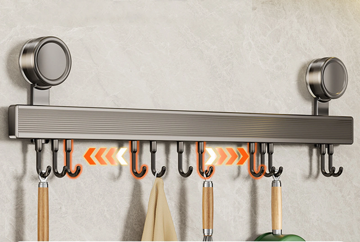 ChefSpace Kitchen Wall Hook Rail Stornfield
