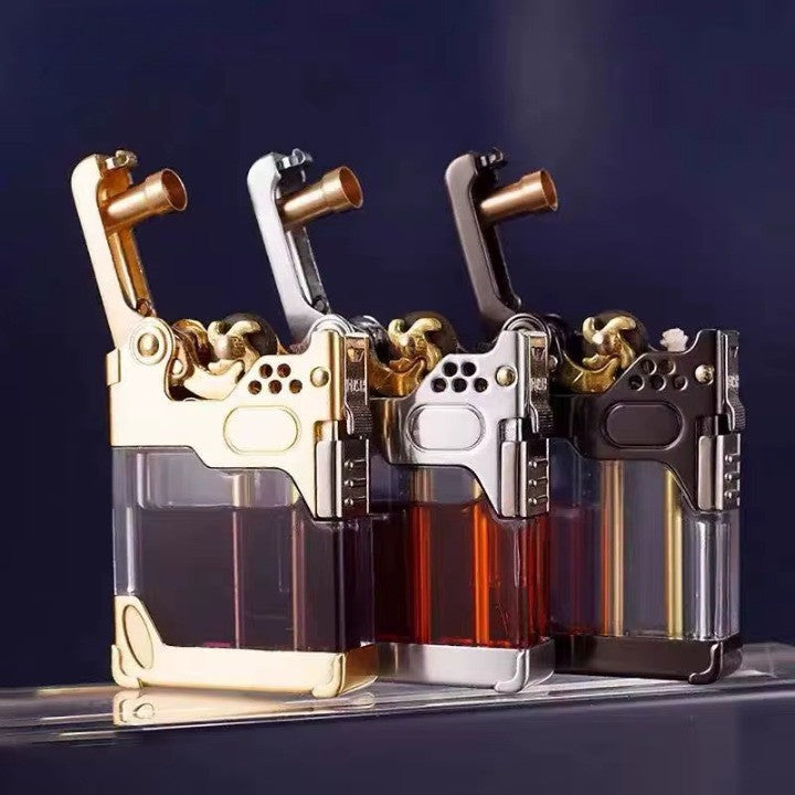 Clear Tank Metal Kerosene Lighter | Stornfield