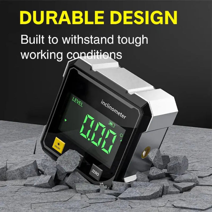 Precision Angle Meter AnglePro – Magnetic Digital Laser Level | Stornfield