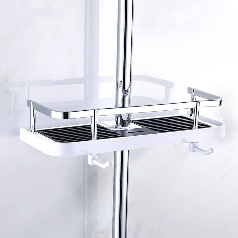 Bathroom Pole Shower Storage Rack Holder | Stornfield
